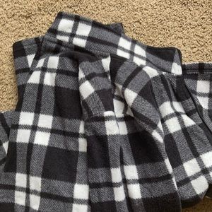 Medina plaid zip up fleece